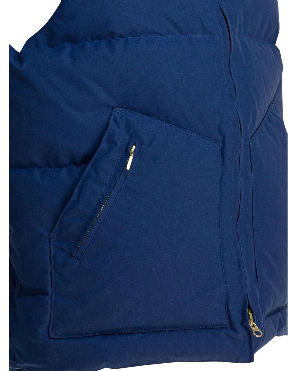 Manifattura Ceccarelli Blue "Goose Down Vest" Vest for men