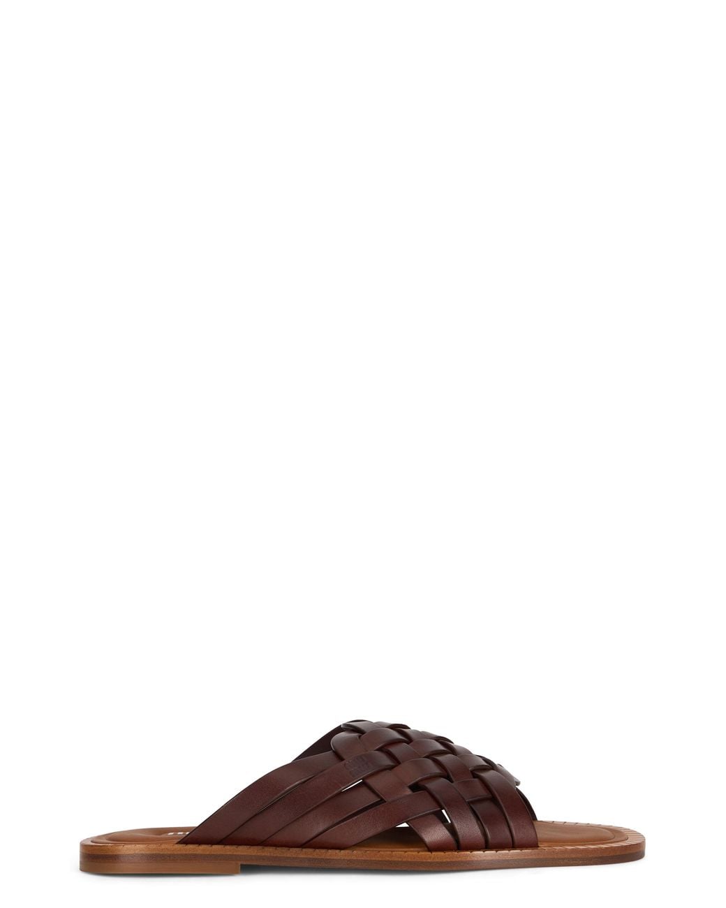 Miu Miu Brown Leather Sandals