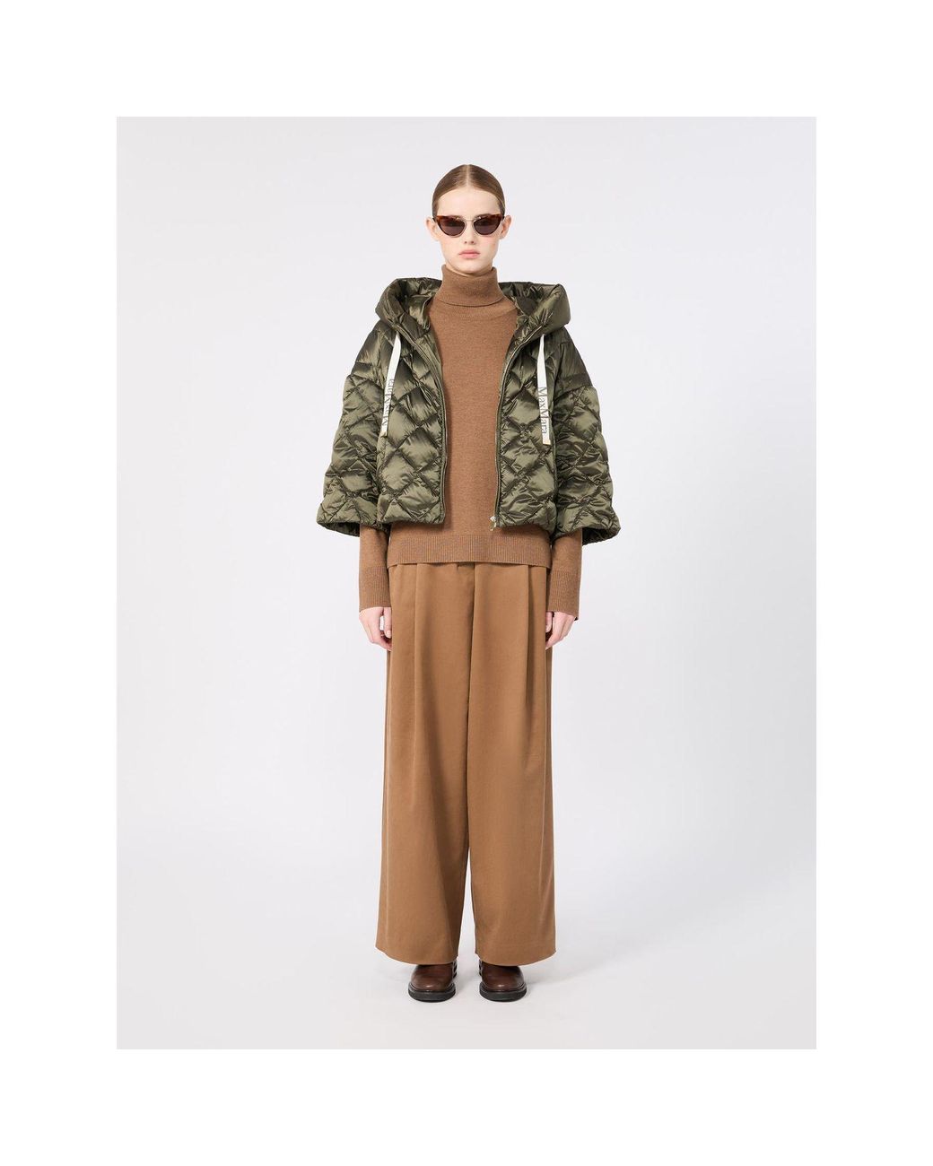 Max Mara Green Mtcsisoft Quilted Jacket