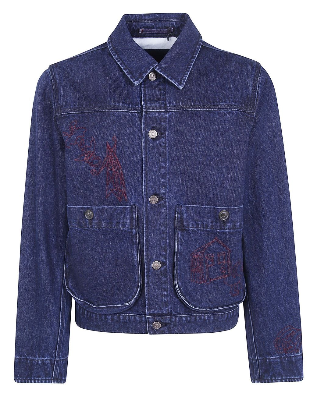 Paul Smith Blue Ps Paul Smith Work Jacket for men