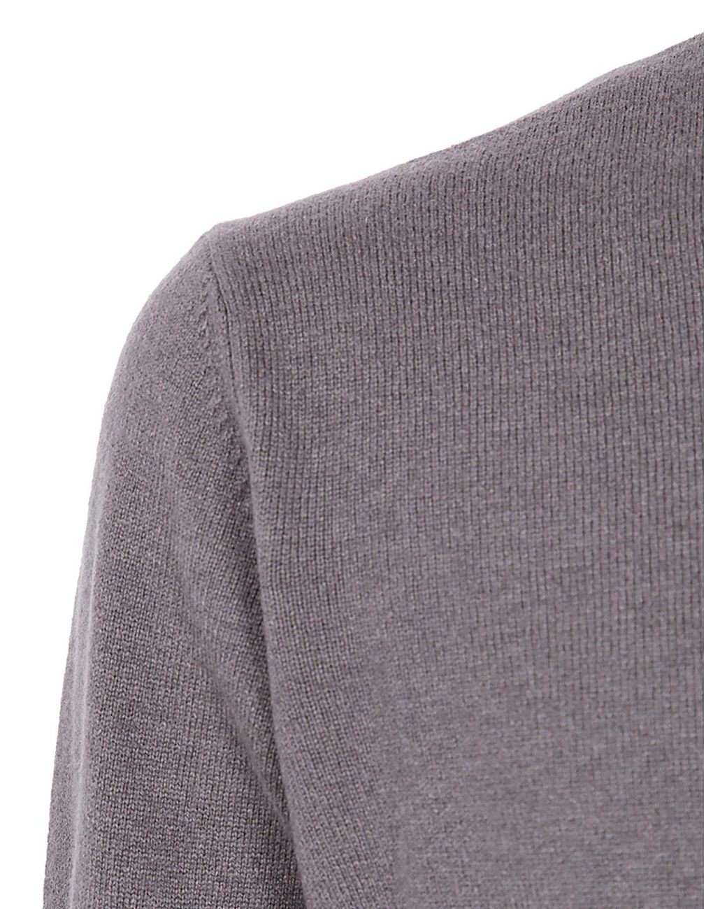 FILIPPO DE LAURENTIIS Gray Long Sleeves Round Neck for men