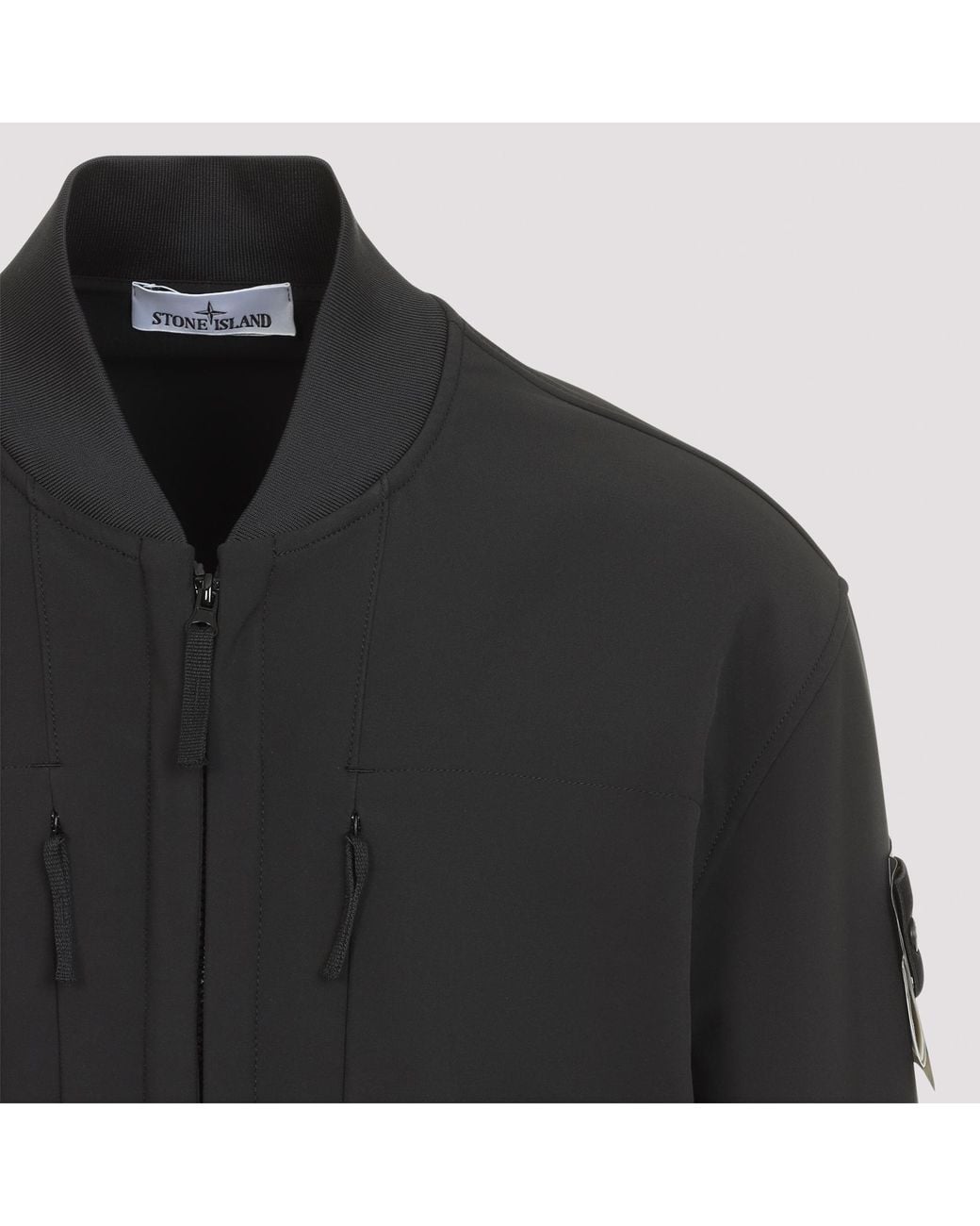 Stone Island Black Bomber for men