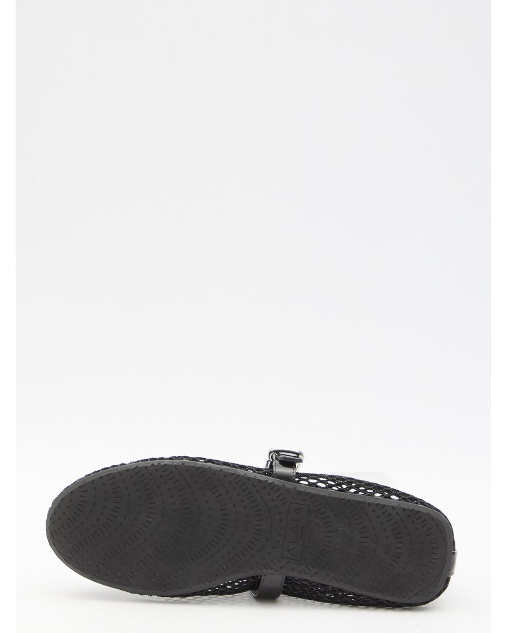 Alaïa White Alaia Mesh Ballerinas