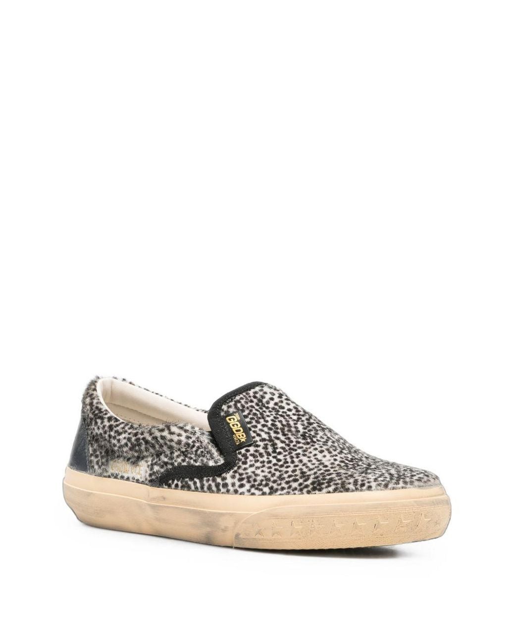 Golden Goose Deluxe Brand White Vce Leather Slip On