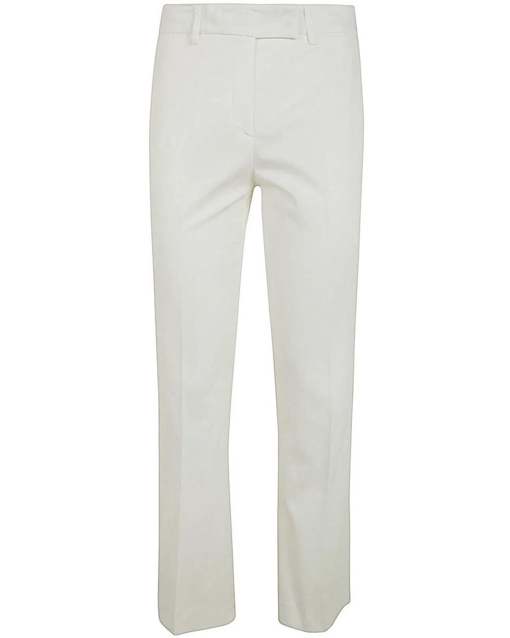 DR. HOPE White Flared Pants