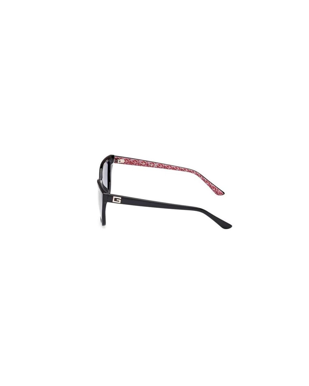 Guess Blue Nero Lucido Fumo Polar Injectate Sunglasses