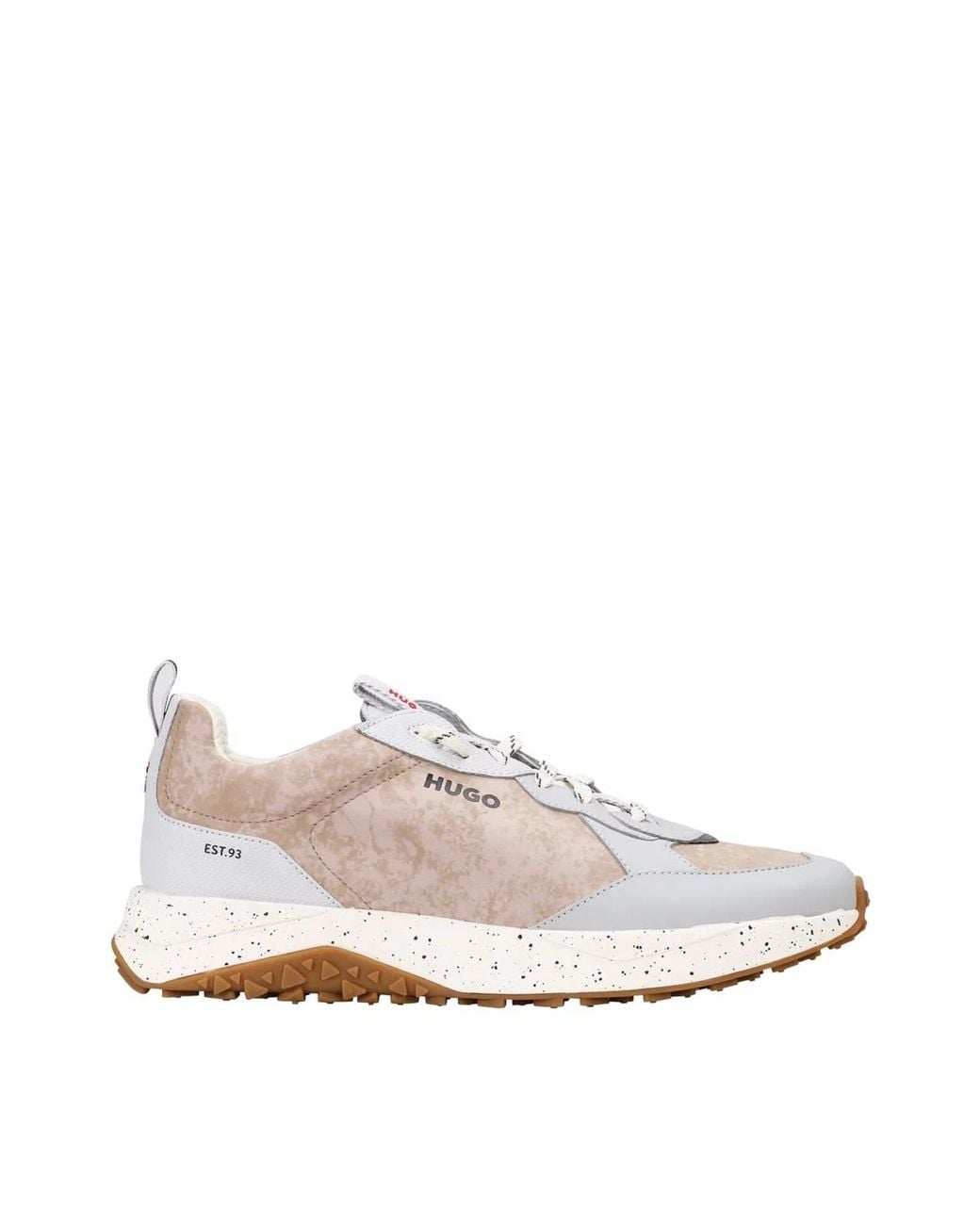 Boss White Kane Runner Sneakers for men