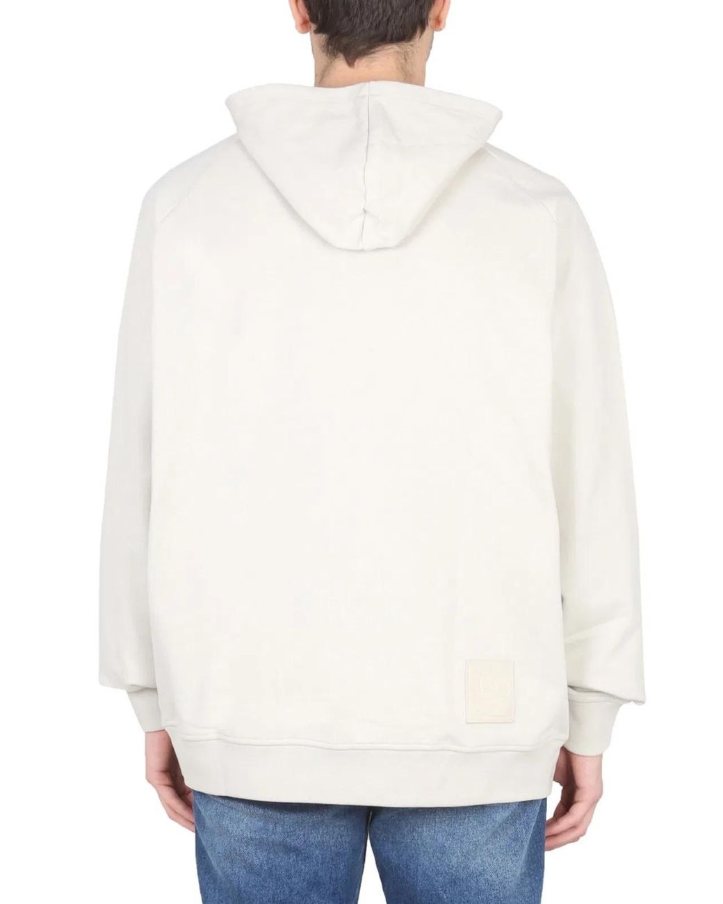 bally curling White Sweatshirt With Print for men