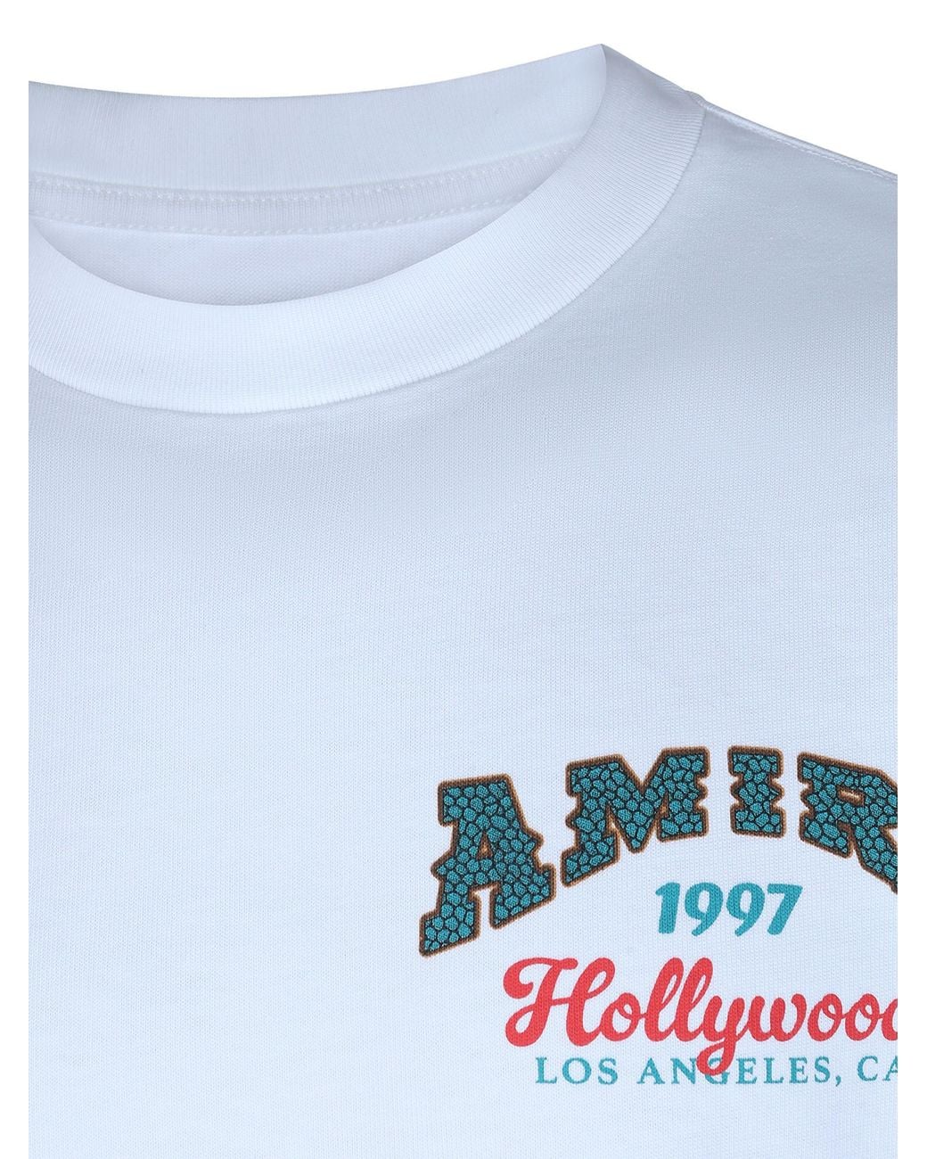 Amiri Blue Hollywood One-Size Tee for men