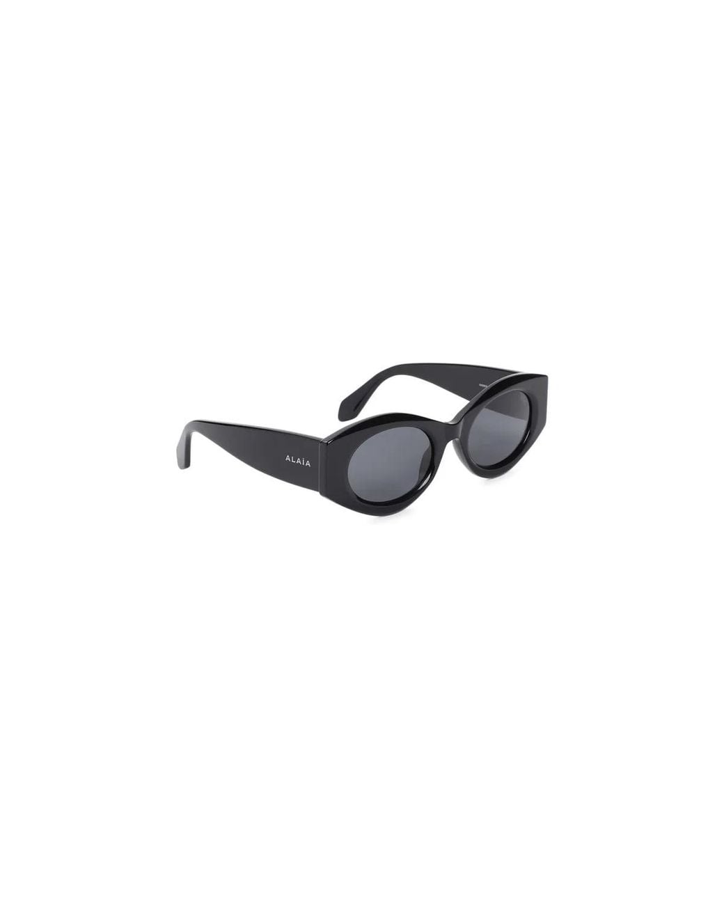 Alaïa Black Recycled Acetate Sunglasses