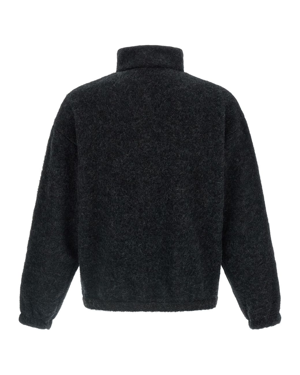 Jil Sander Blue Half-Zip Sweatshirt for men