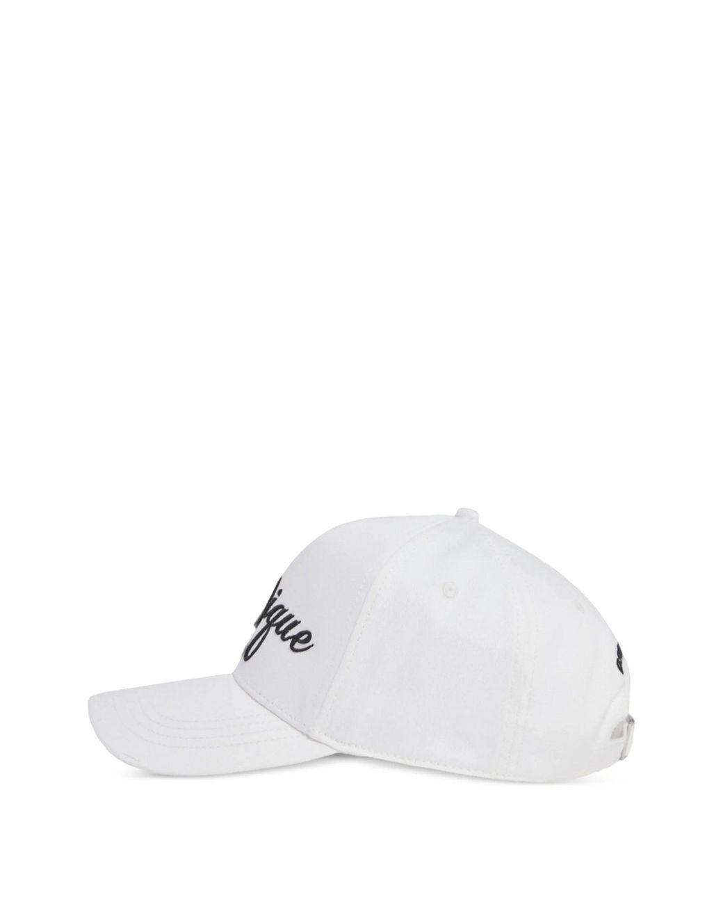 DSquared² White Cotton Iconique Baseball Cap for men