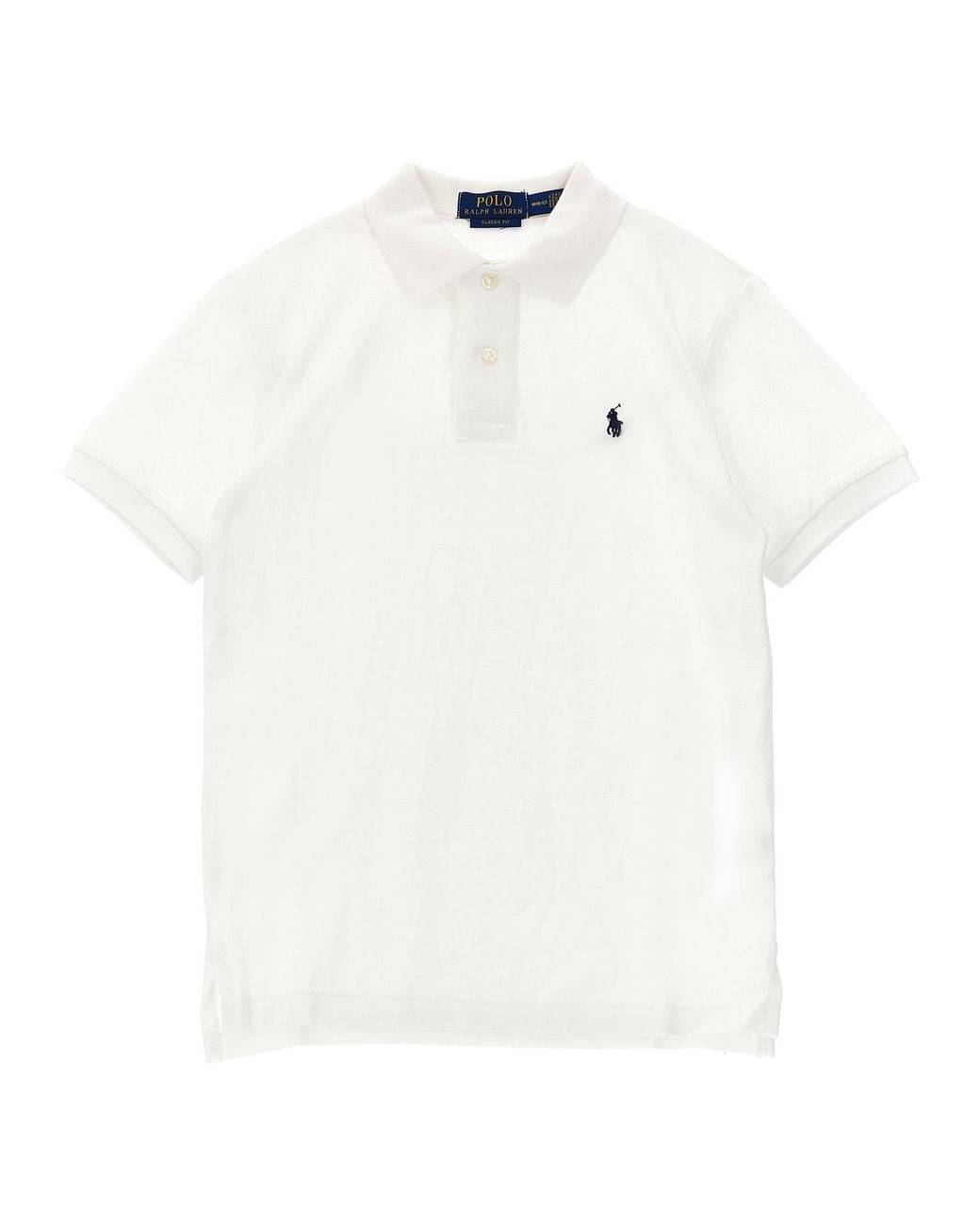 Polo Ralph Lauren White Polo Shirt With Logo