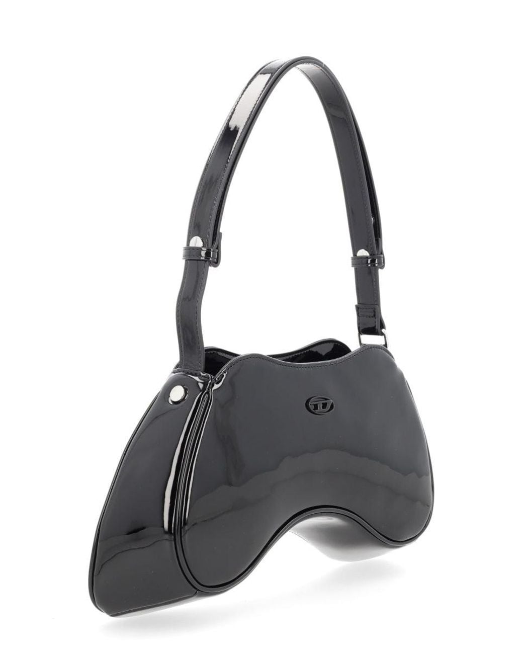 DIESEL Black 'Play Shoulder' Shoulder Bag