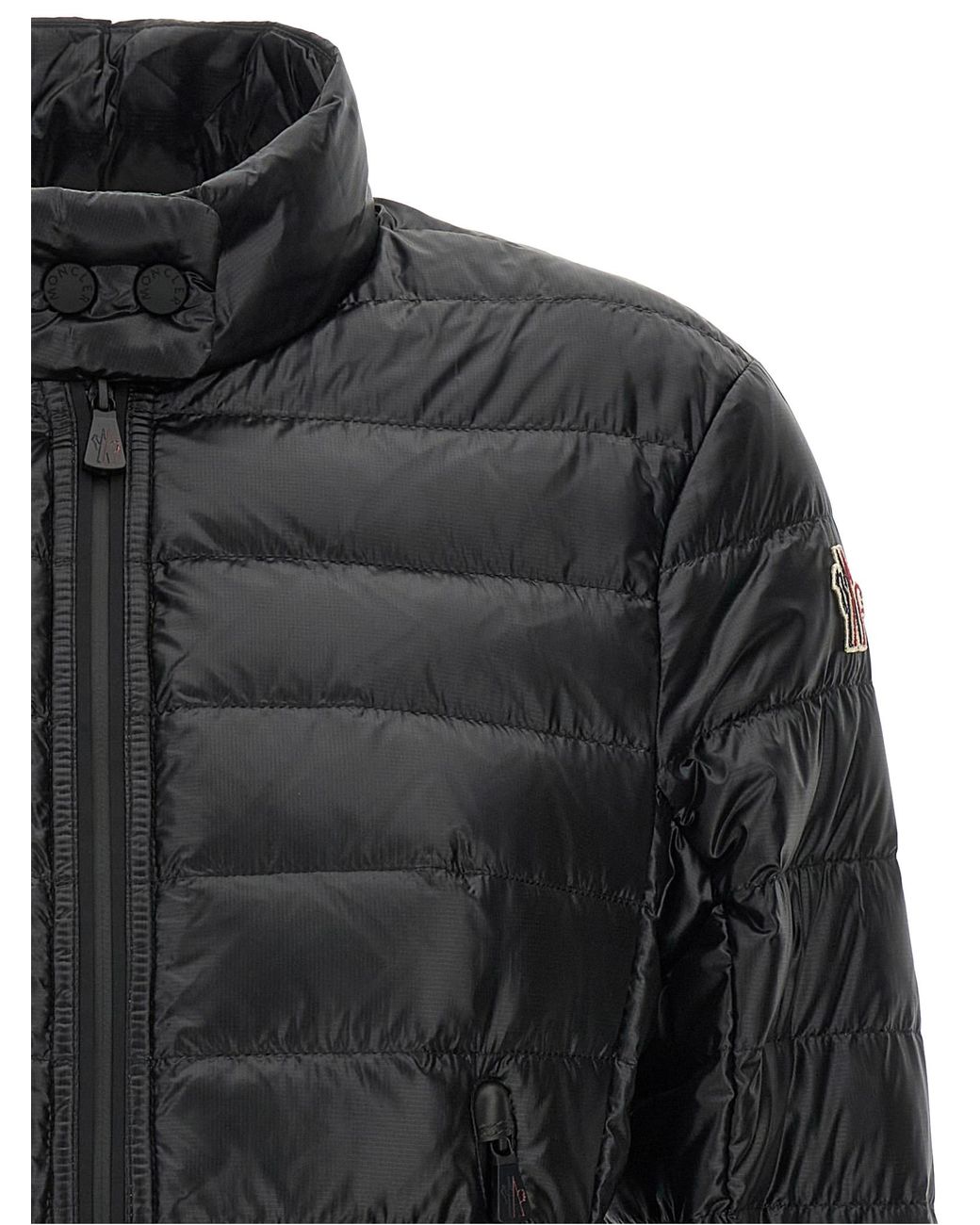 Moncler Black 'Walibi' Down Jacket