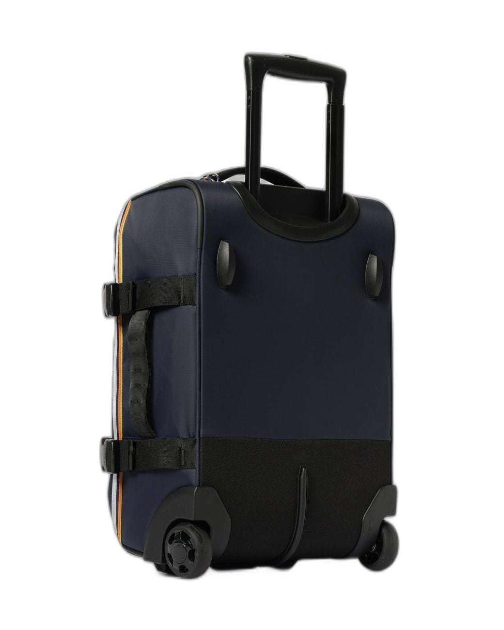 K-Way Black Wheeled Travel Bag Blossac S for men