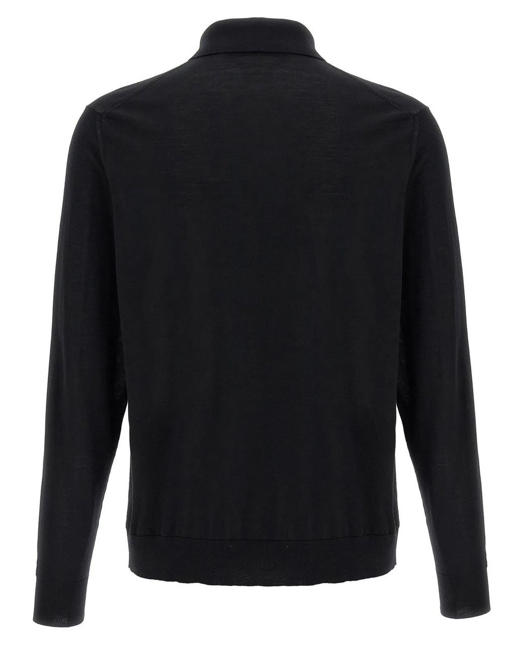 Kiton Black 'Ciro' Polo Shirt for men