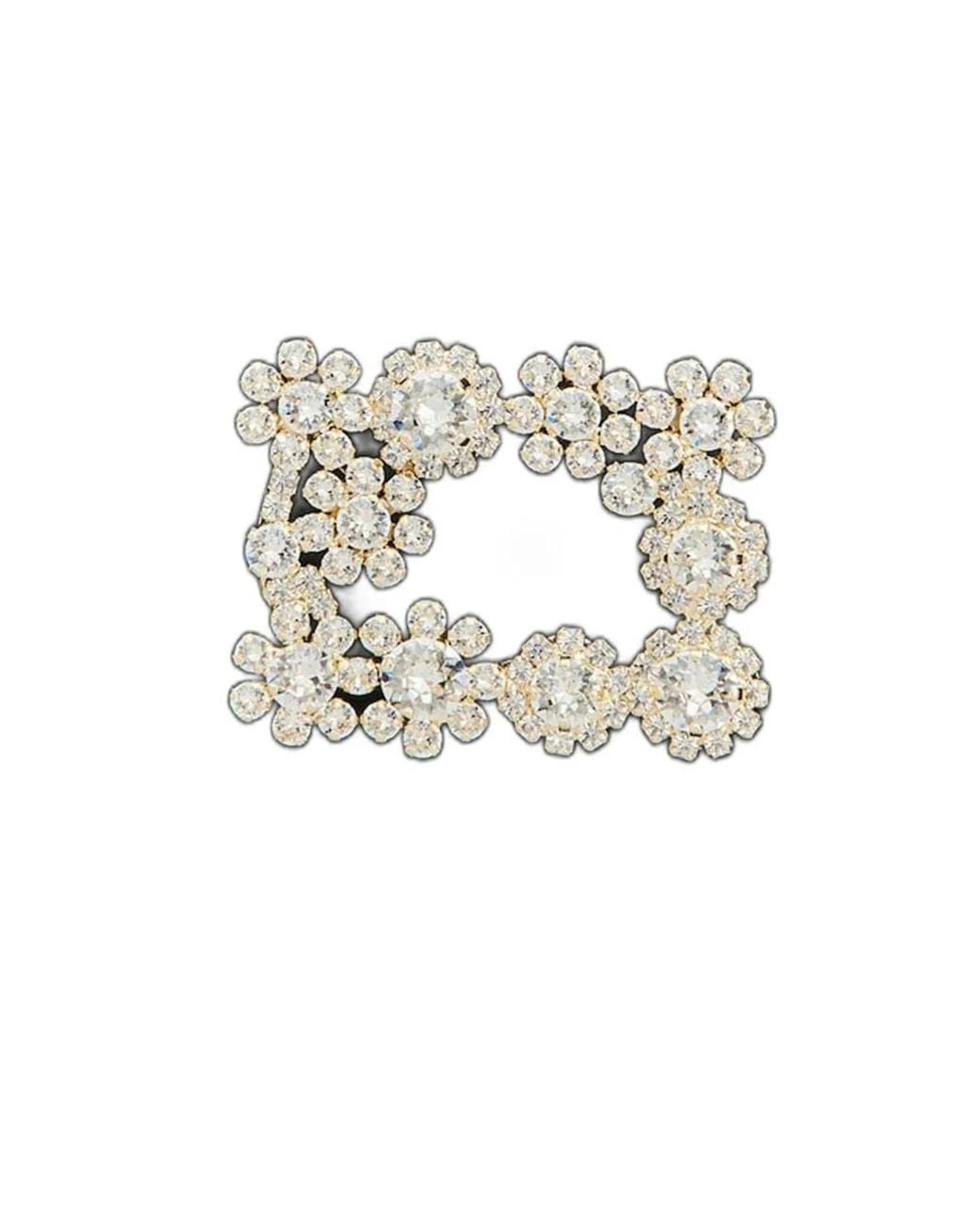 Roger Vivier Black Efflorescence Pochette