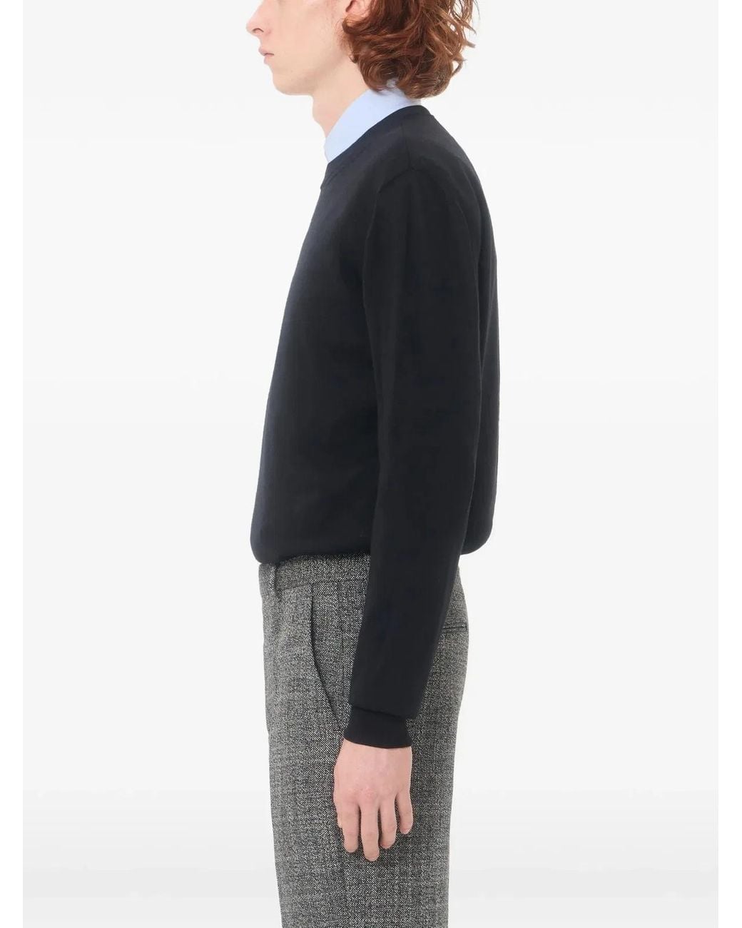 Valentino Blue Vlogo Signature Wool Sweater for men