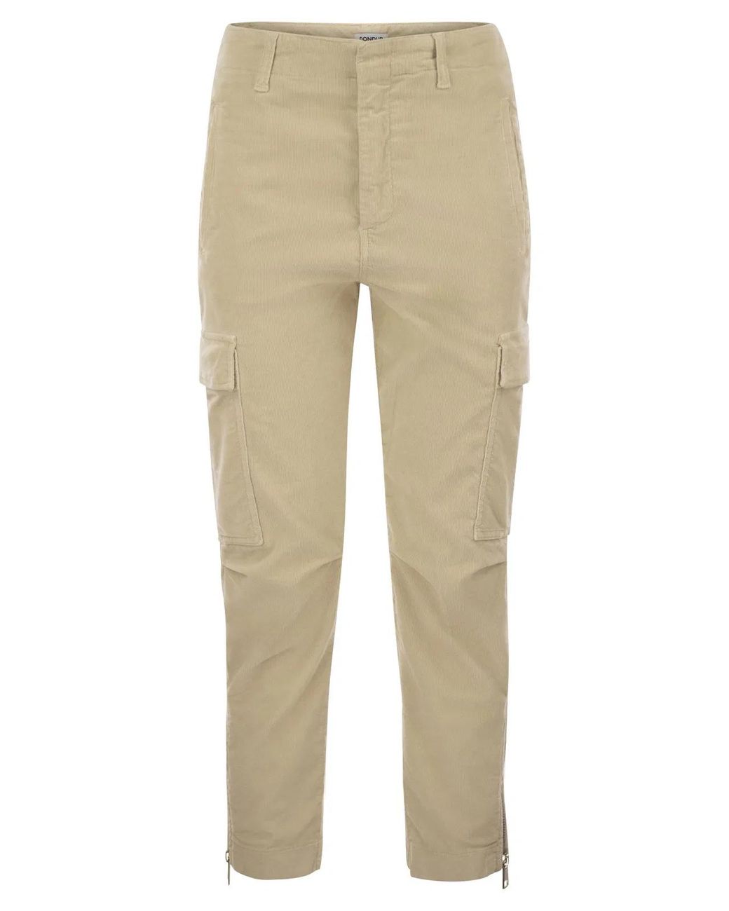 Dondup Natural Velvet Cargo Pants