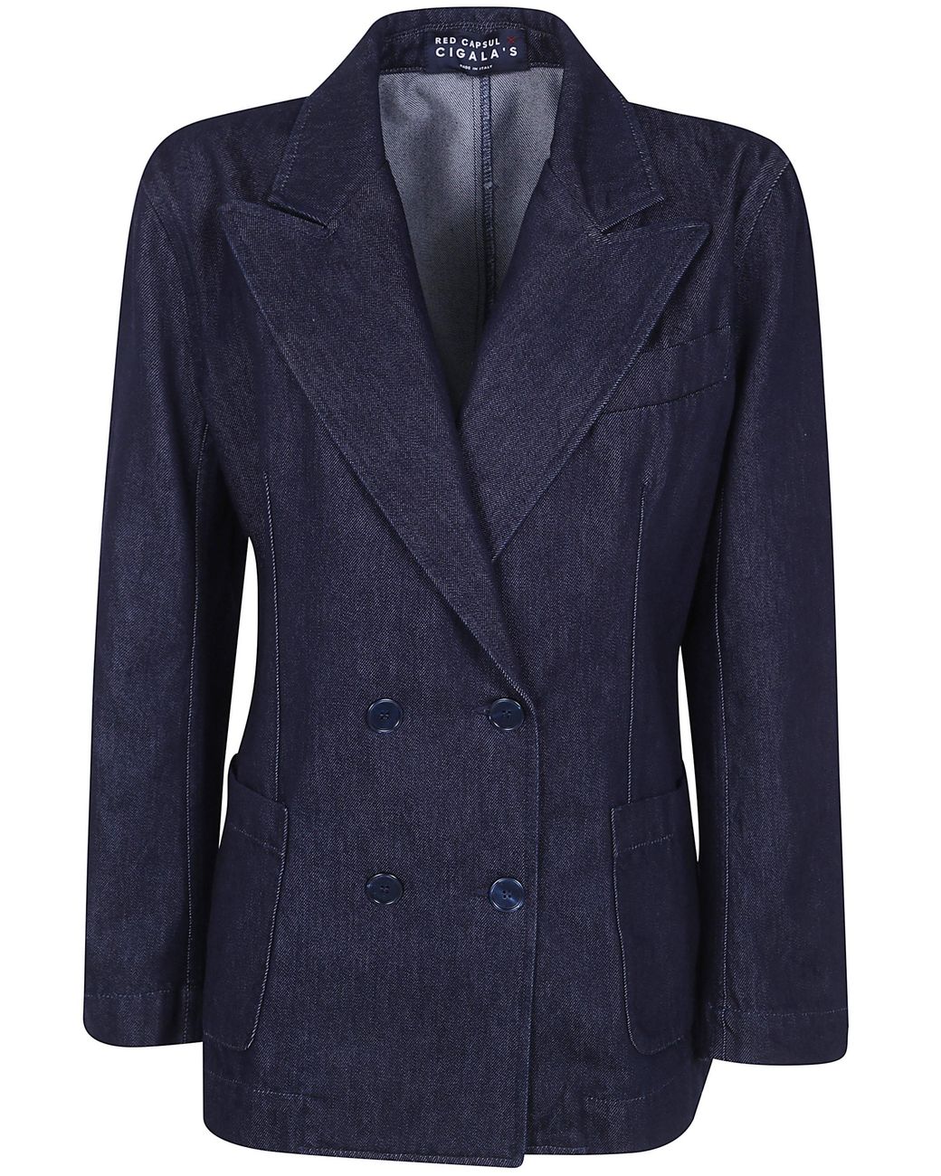 CIGALA'S Blue Double Breasted Jacket