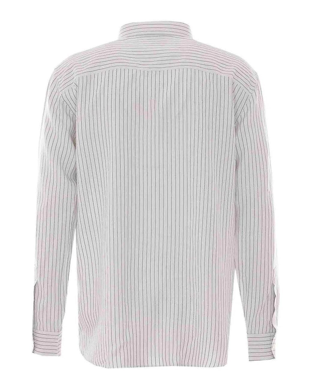 Saint Laurent White Craie/ Cassandre Shirt for men