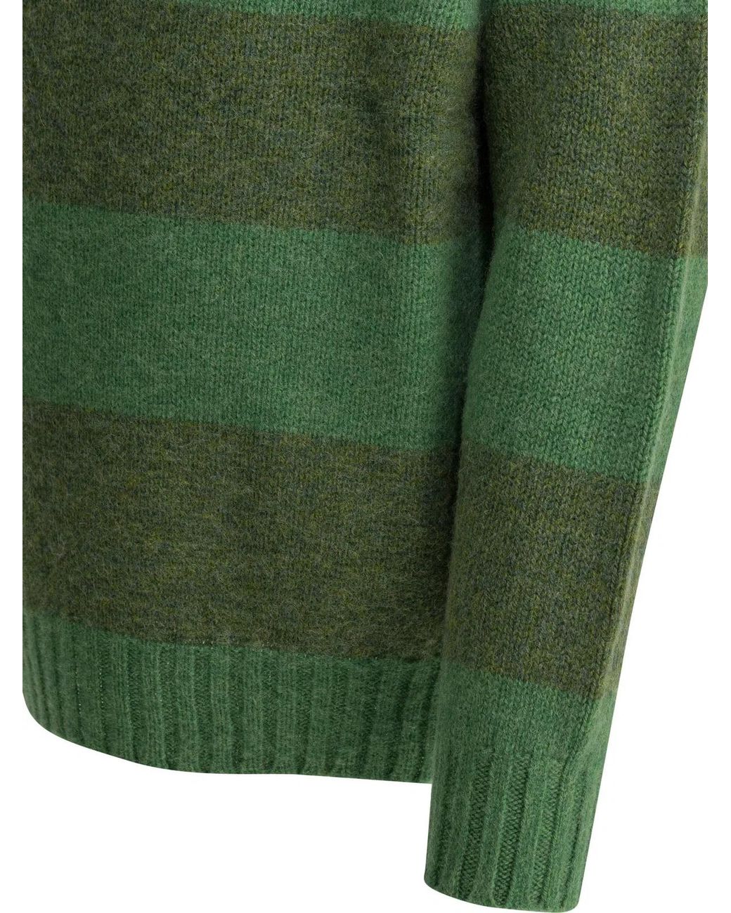 Beams Plus Green Wool Knitwear for men