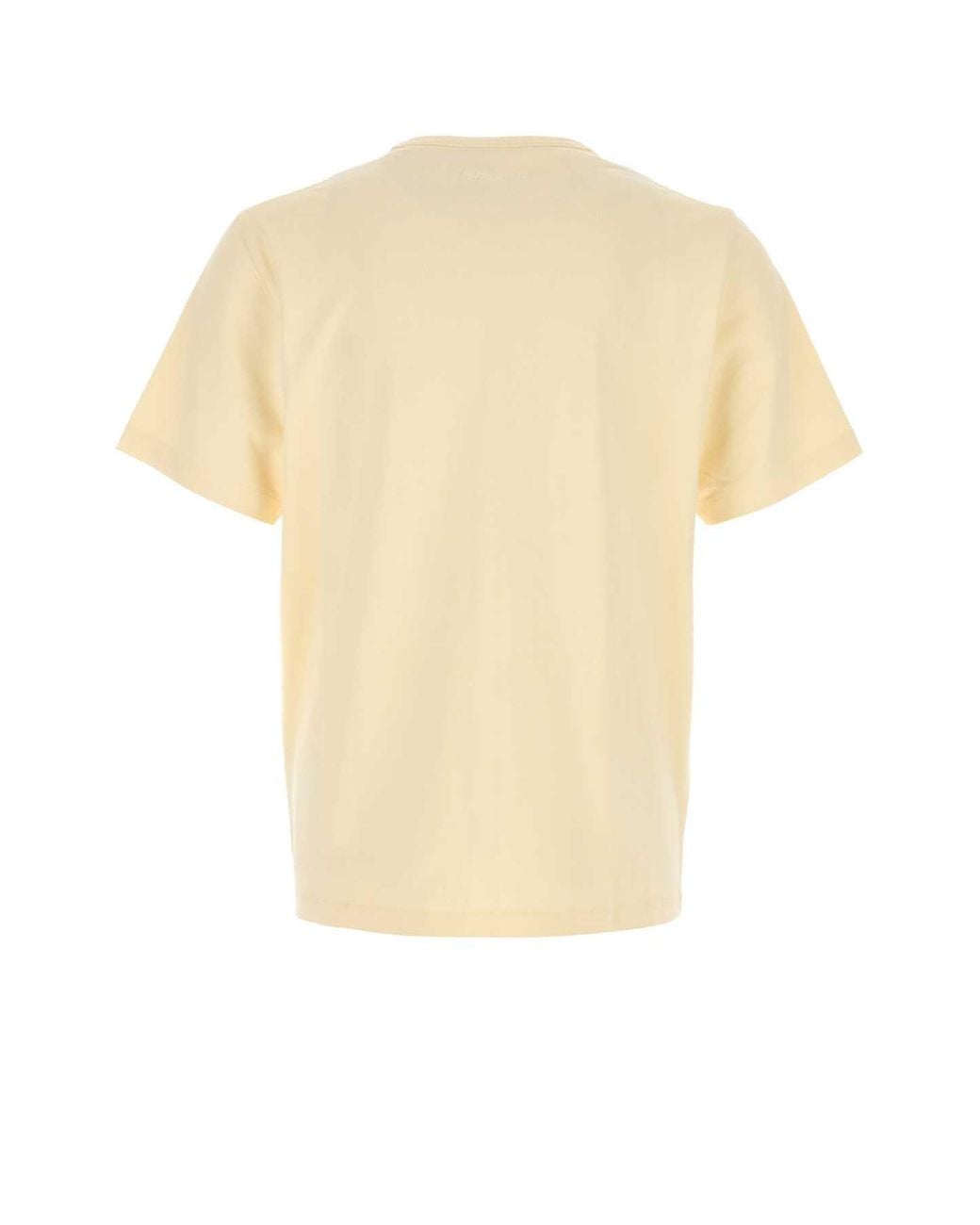 J.W. Anderson White Cream Cotton T-Shirt for men
