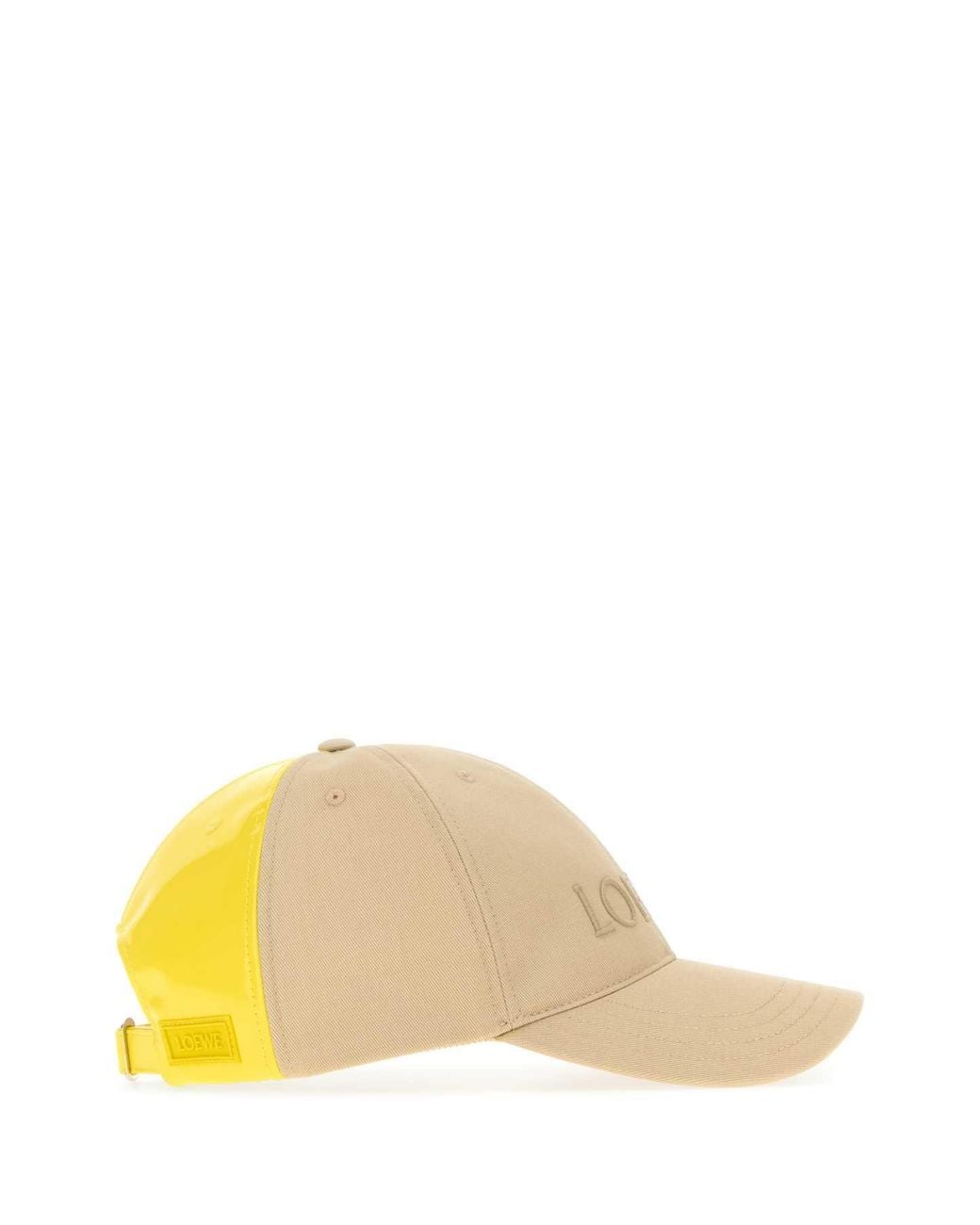Loewe Natural Sand Cotton Baseball Hat