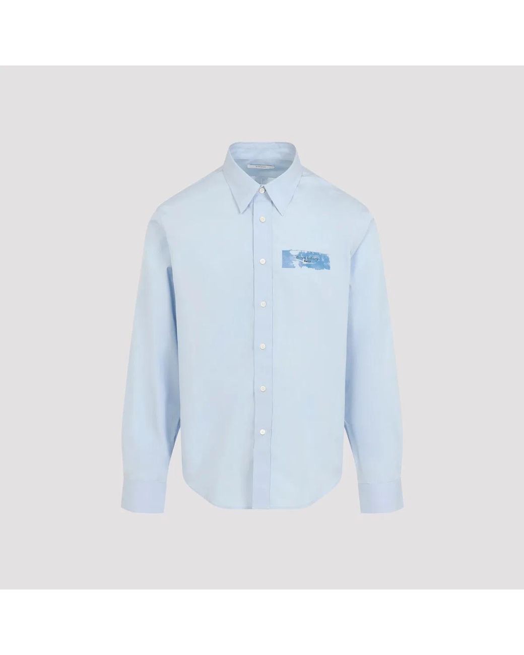 Givenchy Blue Light Shirt for men