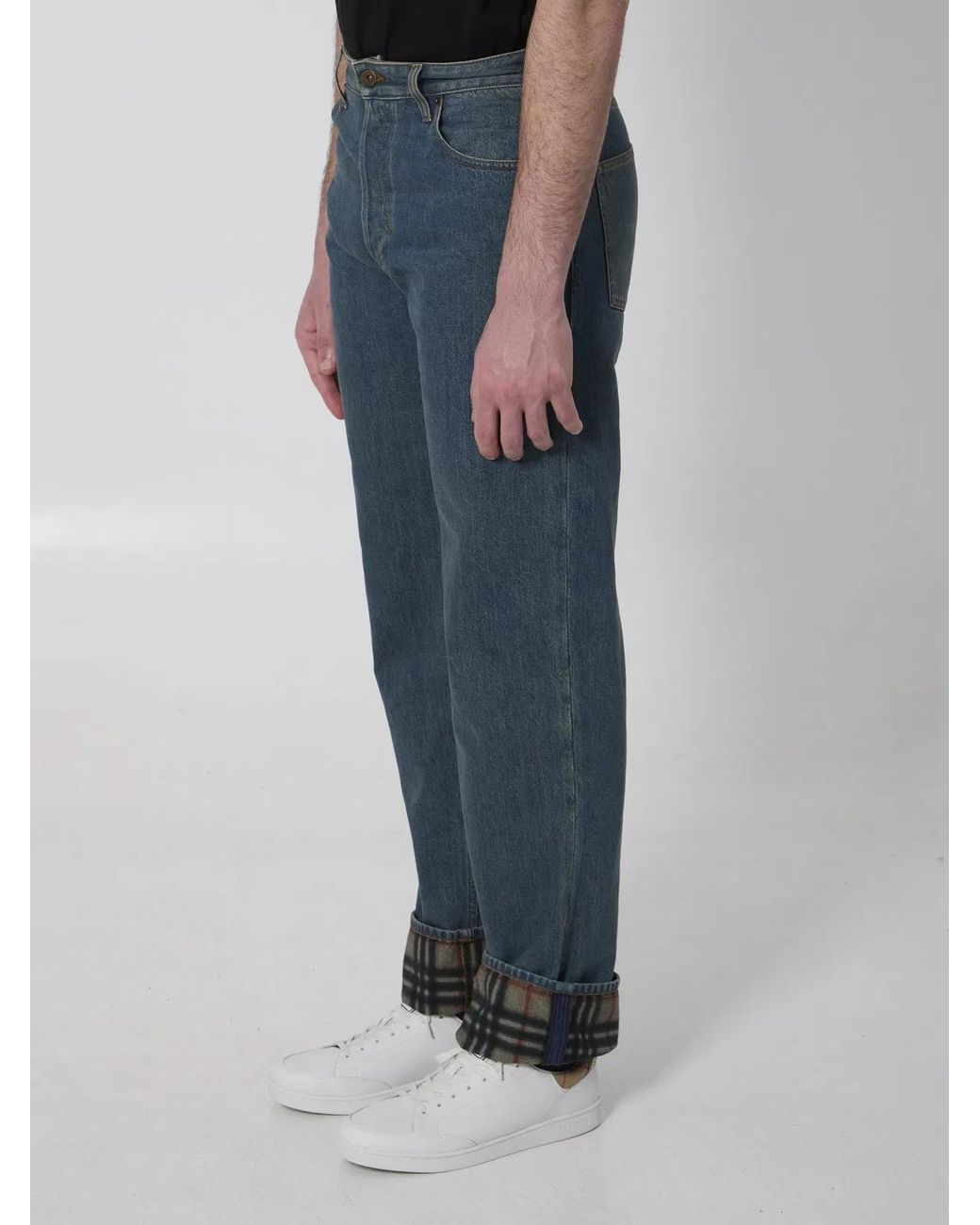 Burberry Blue Dexter Denim Jeans for men