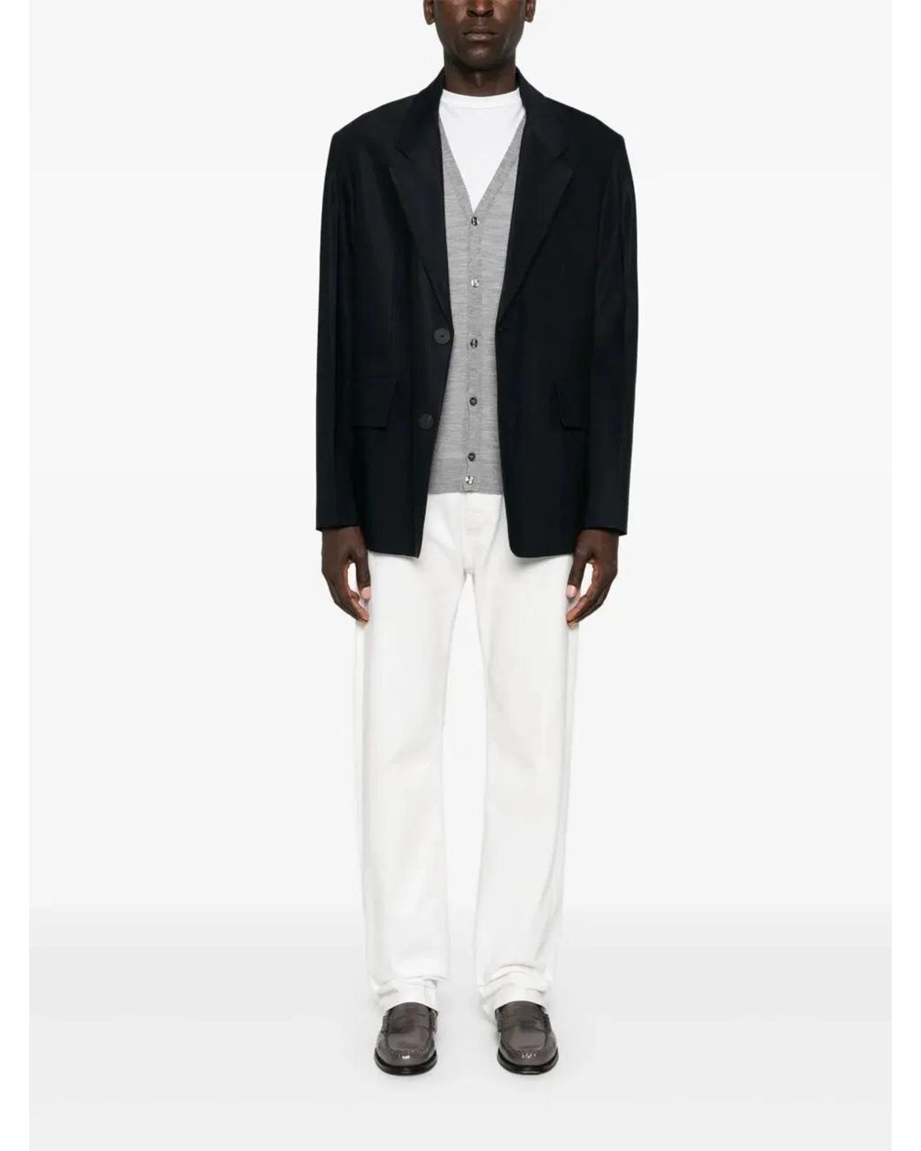 John Smedley Gray "Petworth" Turtle Neck for men