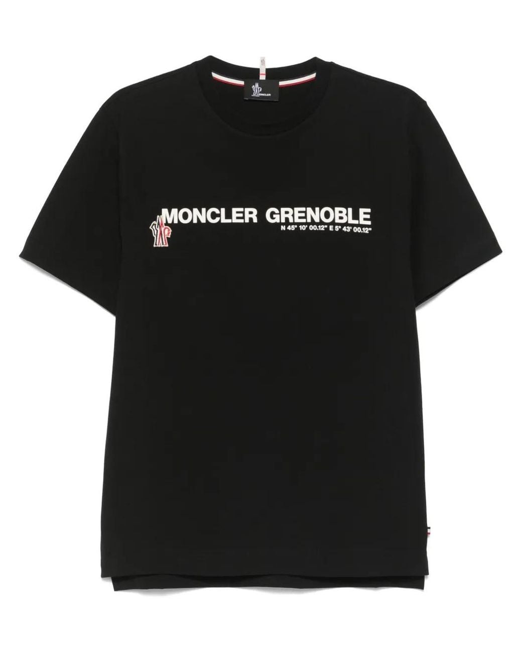 Moncler Black Ss T-Shirt for men