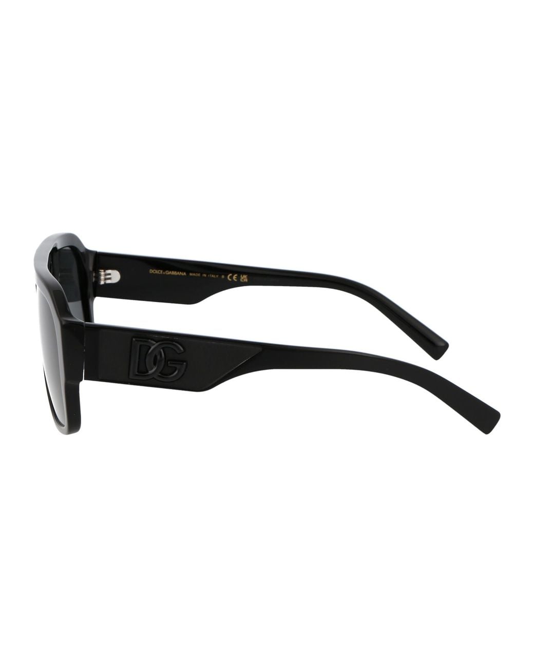 Dolce & Gabbana Black Dolce & Gabbana Acetate Sunglasses for men