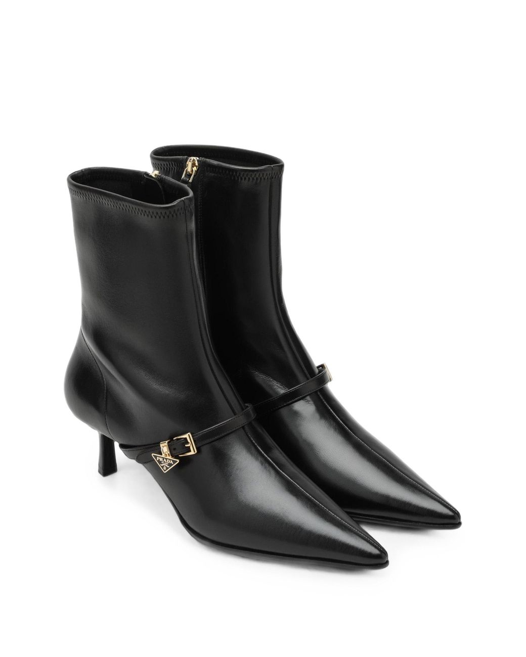 Prada Black Stivaletti