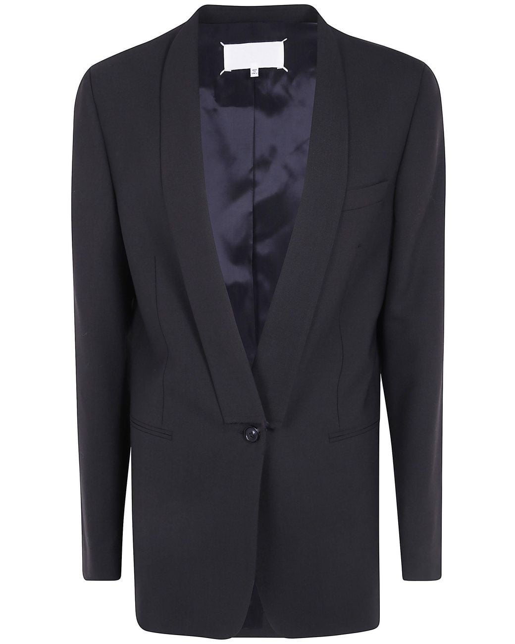 Maison Margiela Blue Classic Single Breasted Blazer