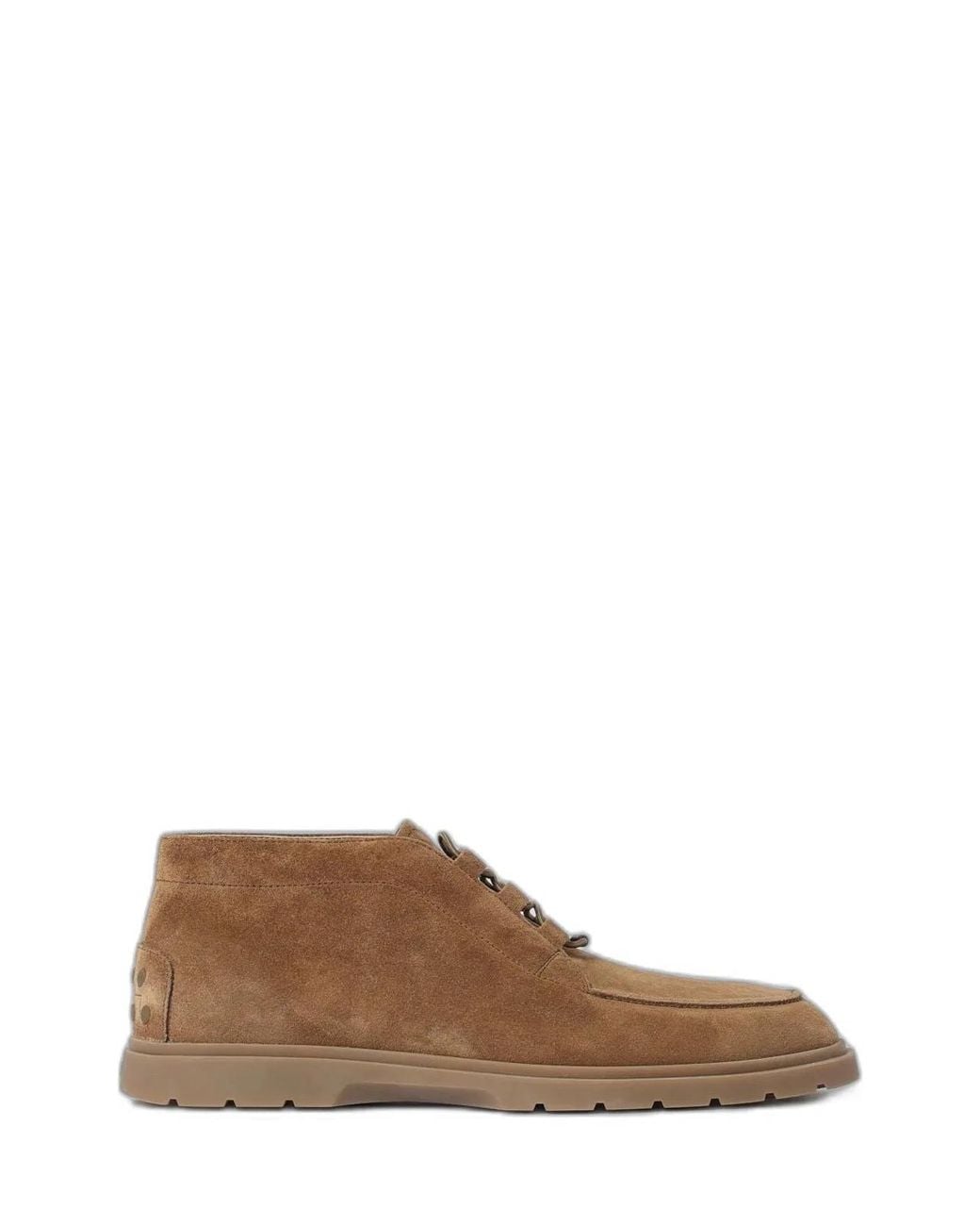 Tod's Brown Suede Desert Boots for men