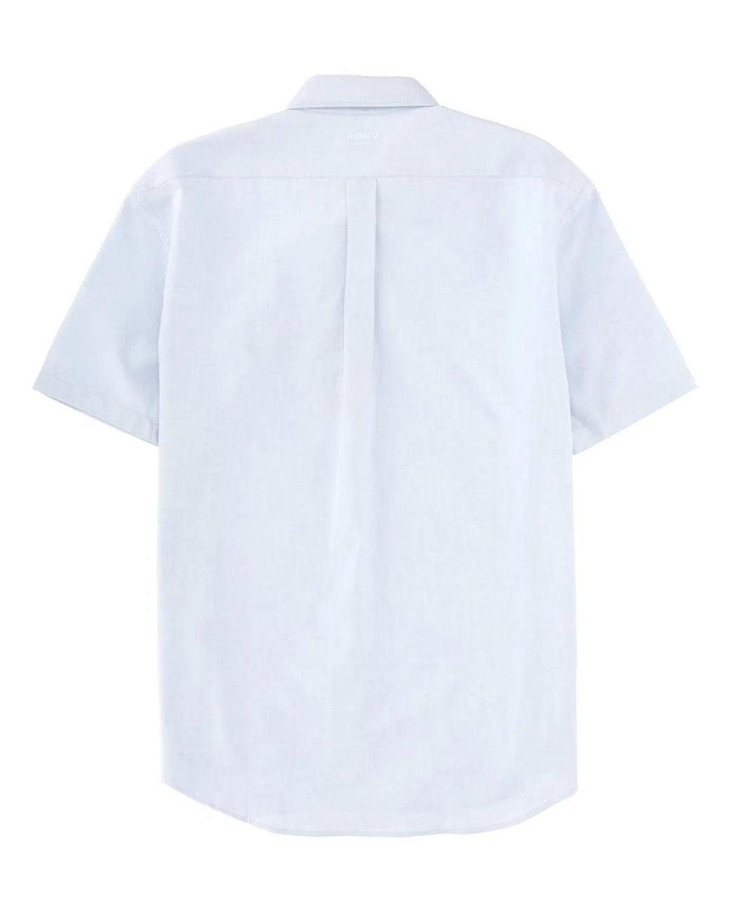 KENZO White Shirt With Logo Cotton for men