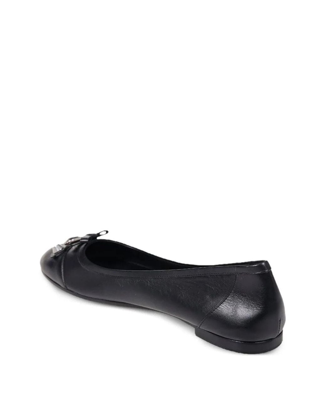 Balenciaga Black City Up Ballerina