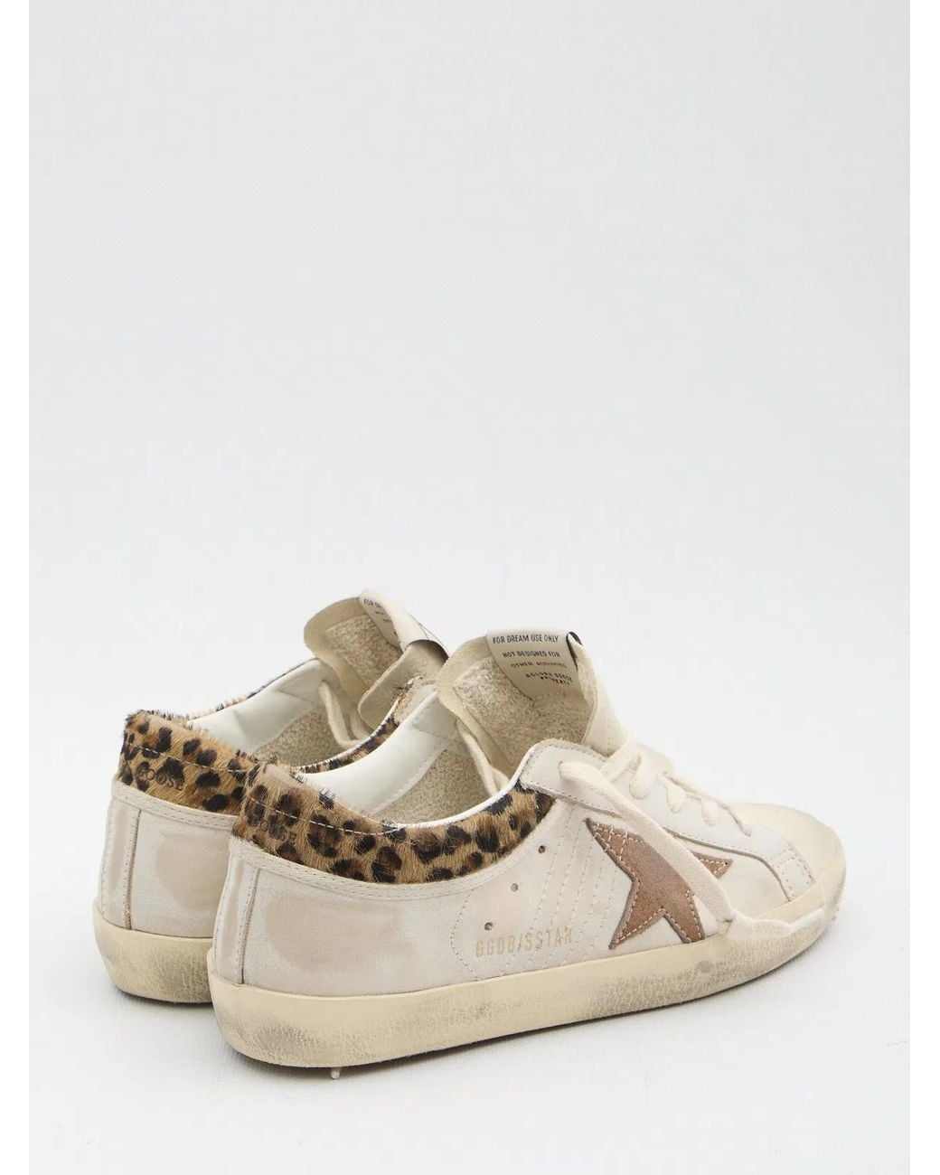 Golden Goose Deluxe Brand Natural Super Star Sneakers