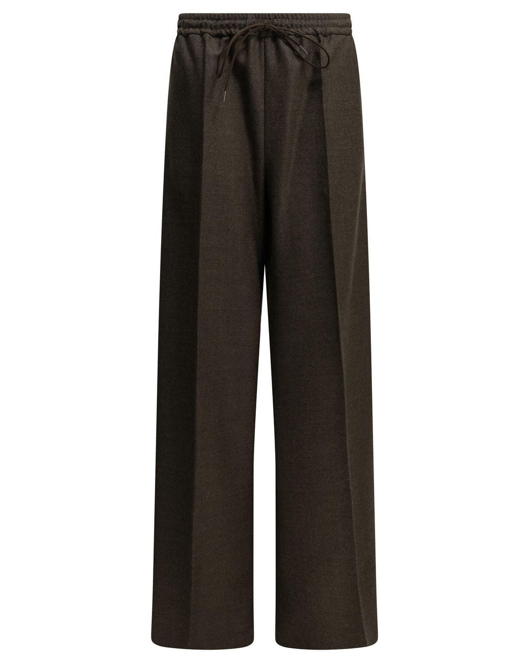Max Mara Black Tailored Wool Pants