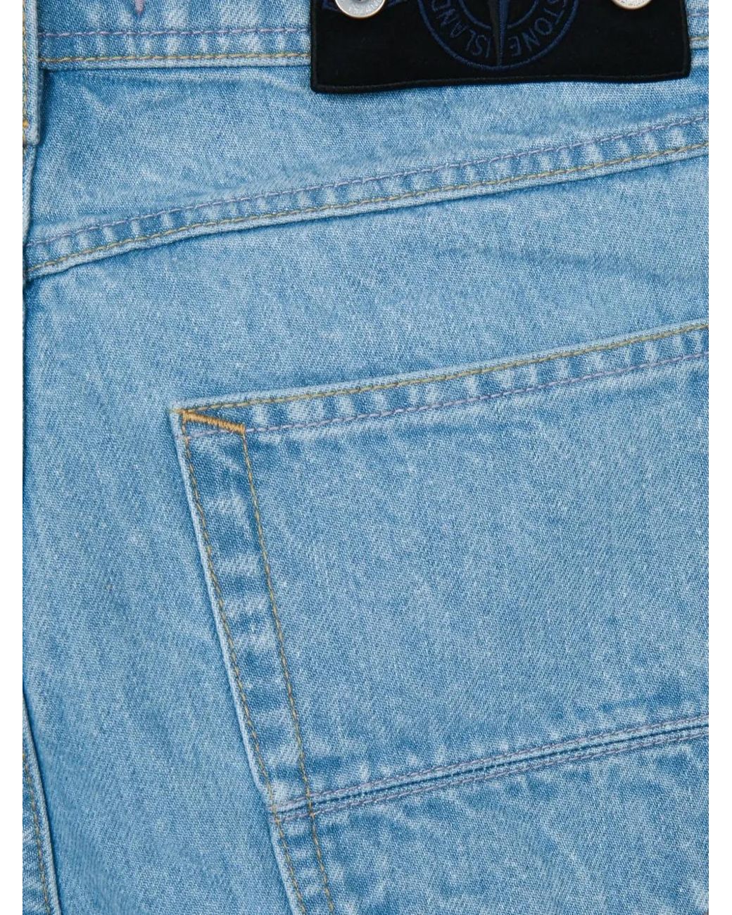 Stone Island Blue Jeans Regular for men