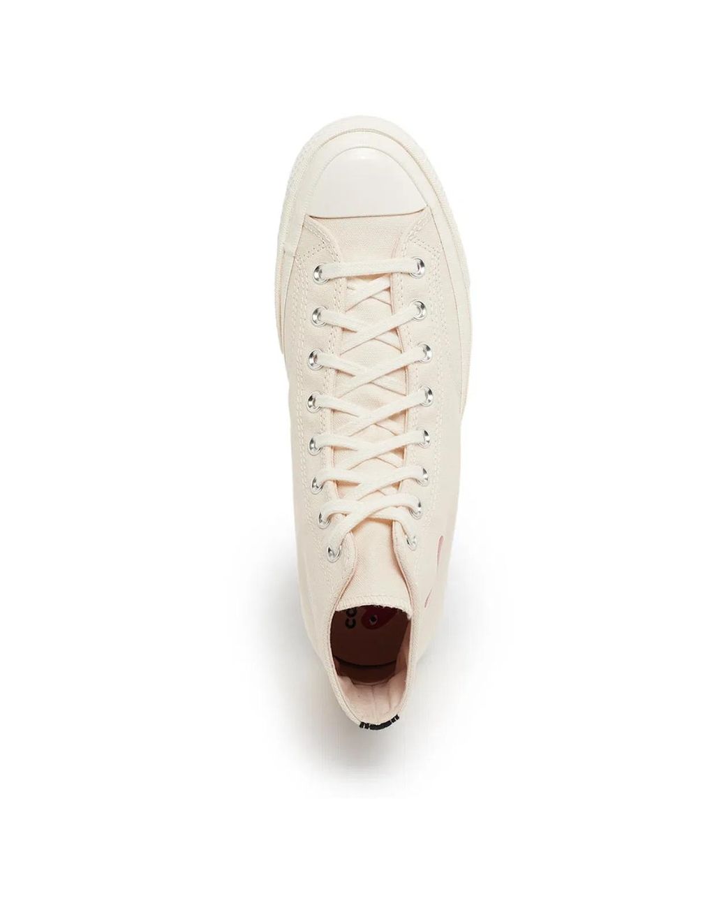 Comme des Garçons Pink Play X Converse Chuck 70 Hi Sneakers for men