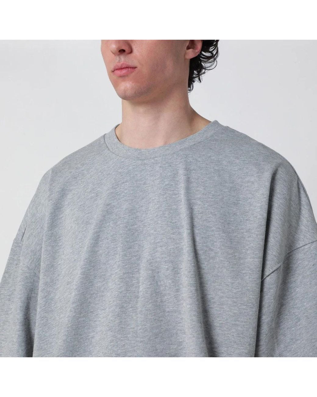 Entire studios Gray Boxy Tshirt for men