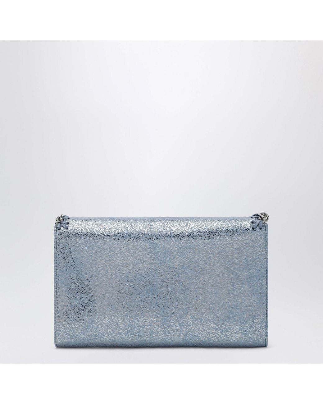 Stella McCartney Blue Mini Falabella Crossbody Bag