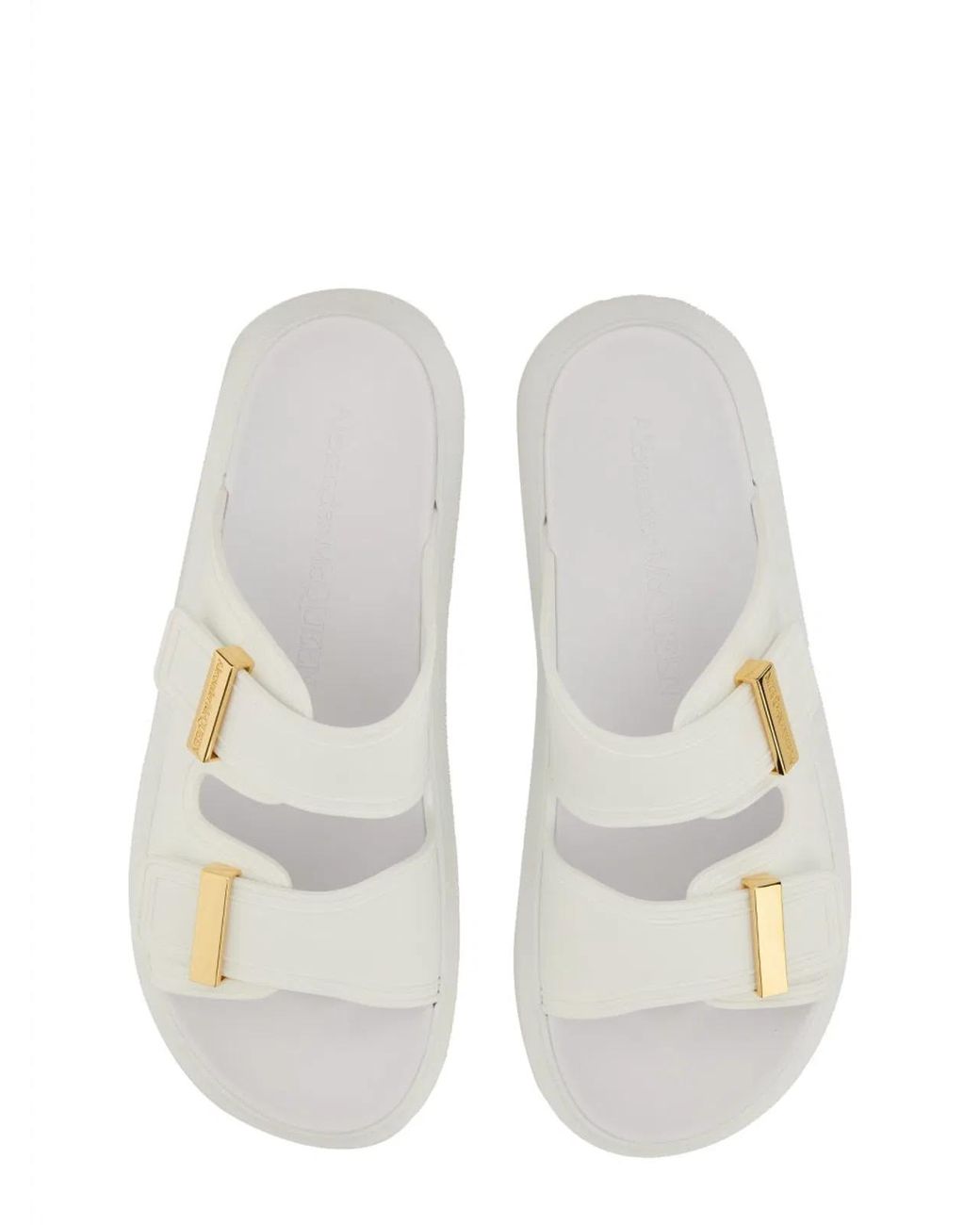 McQueen White Sandalo Hybrid Oversize