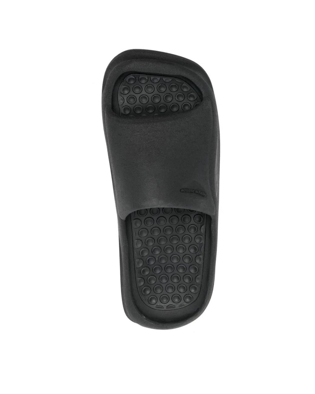 Heron Preston Black Eco Moulded Sliders Sandals
