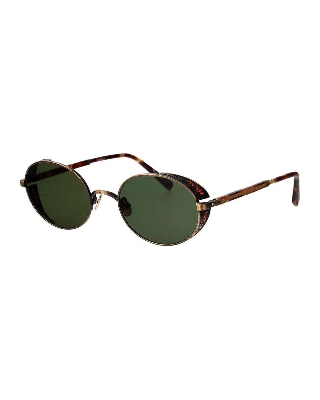 Matsuda Green Antique Titanium Sunglasses