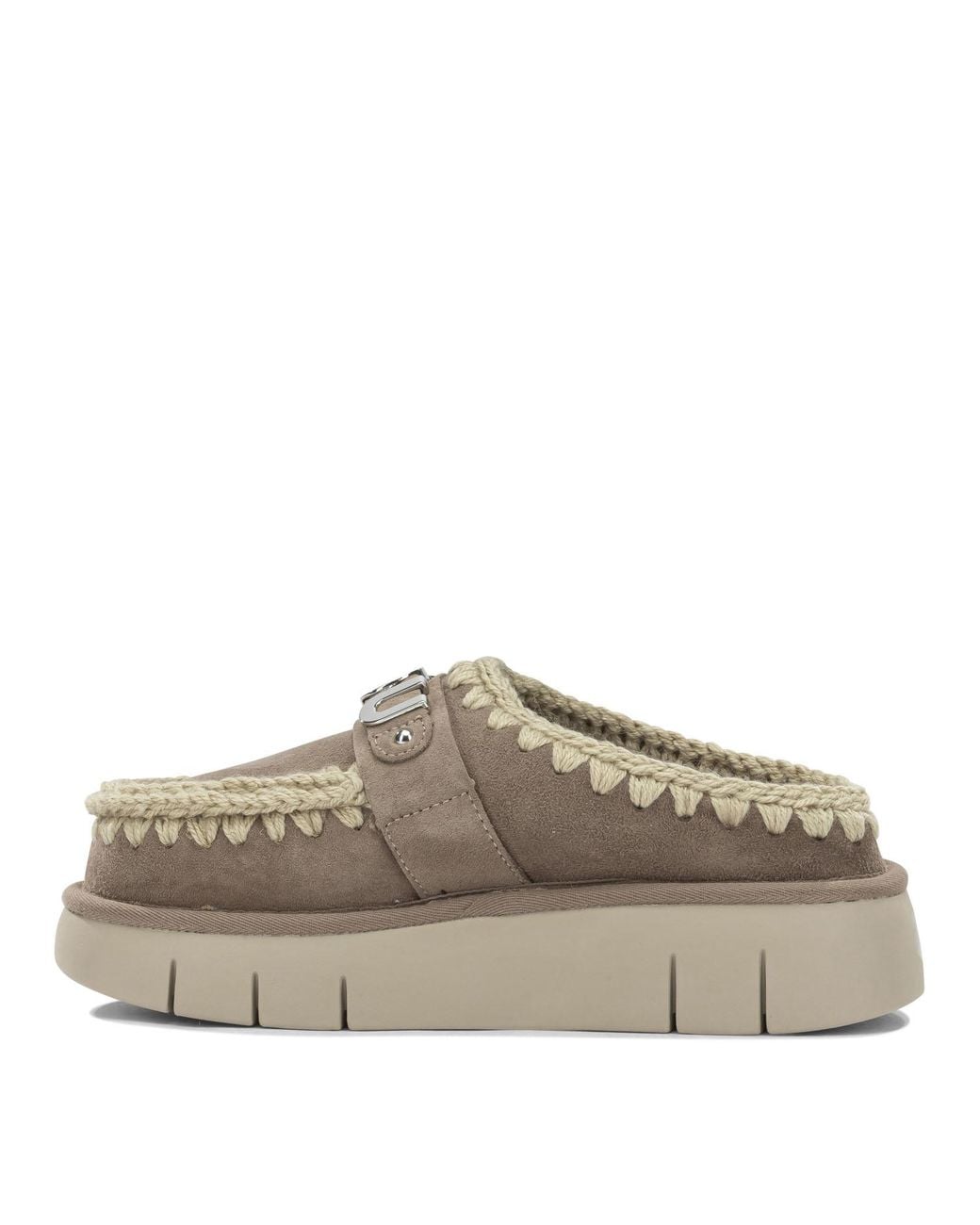 Mou Gray Loafers & Slippers