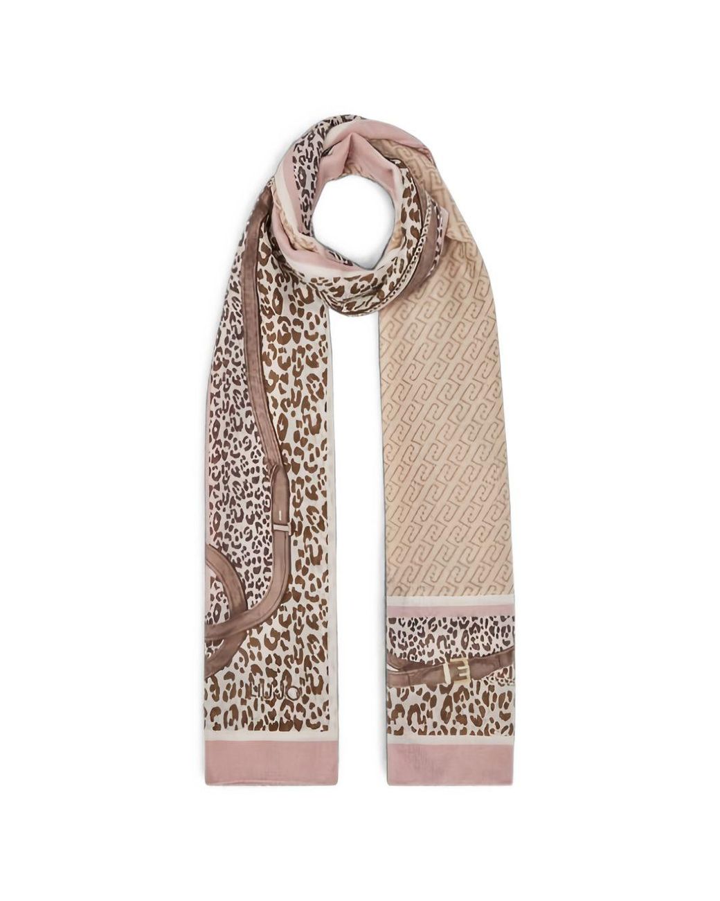 Liu Jo Natural Dusty Cotton Scarf